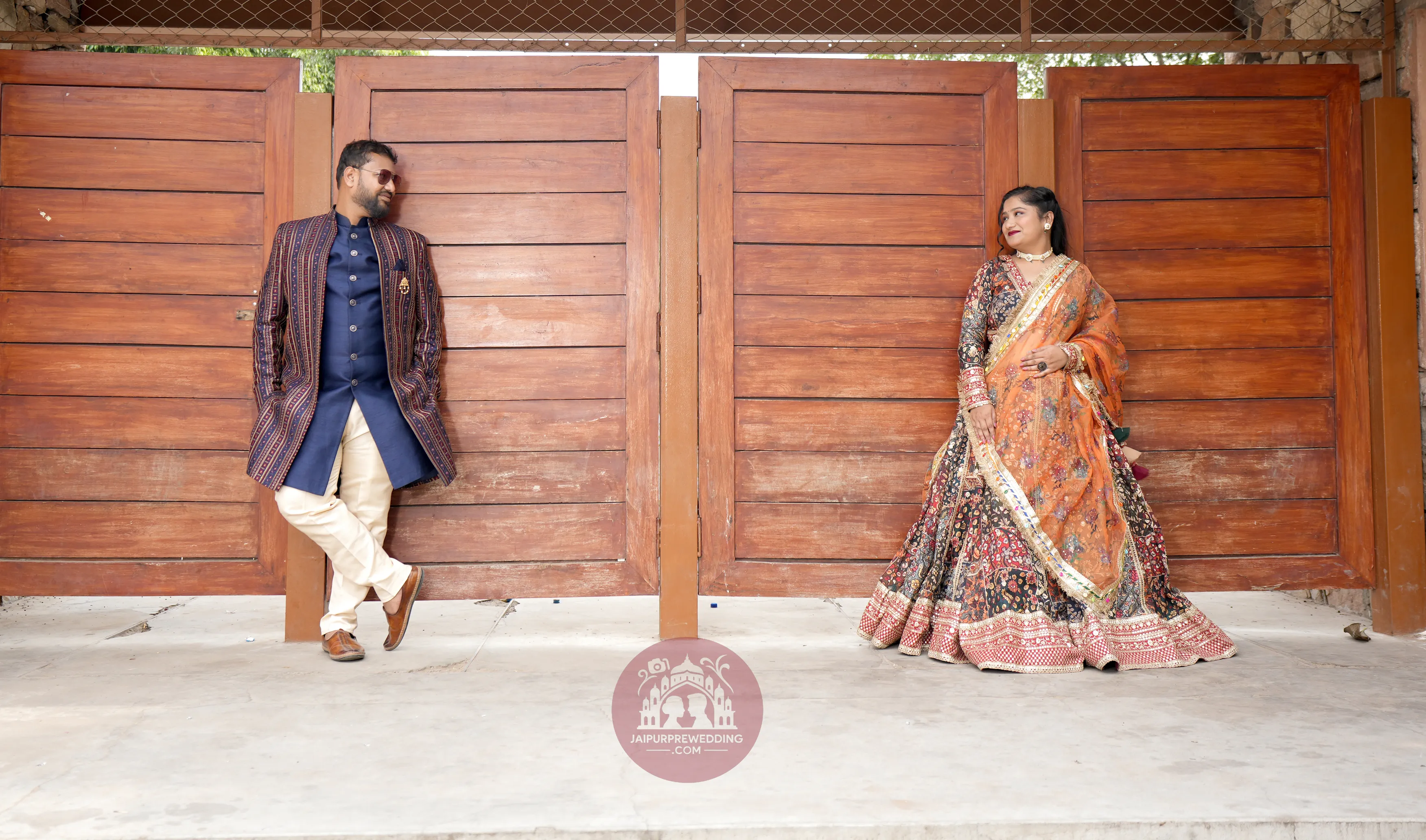 couple portrait lifestyle-wedding fusion shoot in Jaipur 